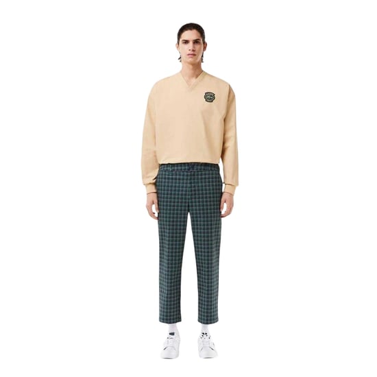 Lacoste Herenbroek met all-overprint (Marineblauw/rood) - Image 3