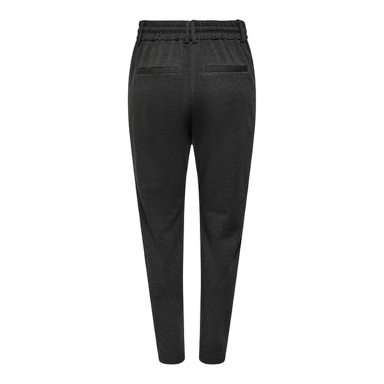 Only Womens/Ladies Plain Slim Trousers (Dark Grey Melange) - Image 3