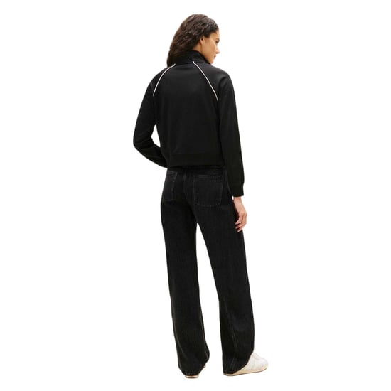 Tommy Jeans Dames-trainingsjack met embleem (Zwart) - Image 3
