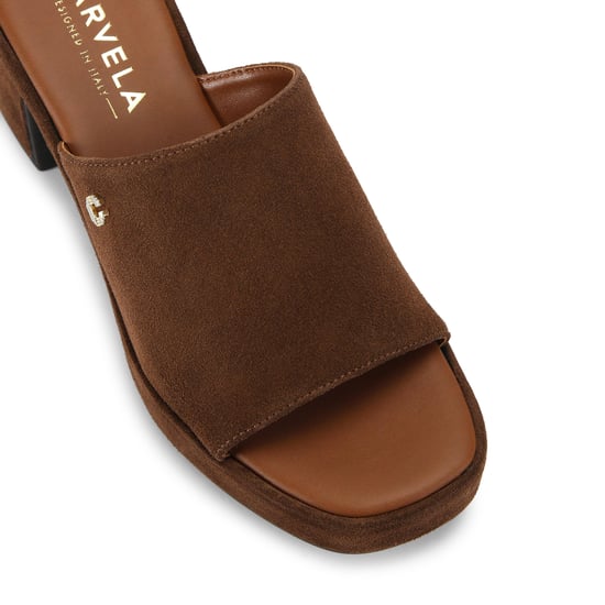Carvela Suede Letizia Mule Mules - Image 4