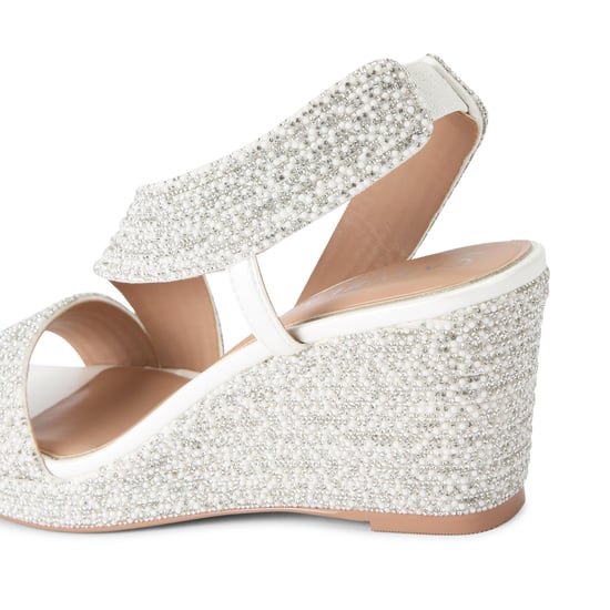 Carvela  Gala Wedge Jewel 70 Heels - Image 3