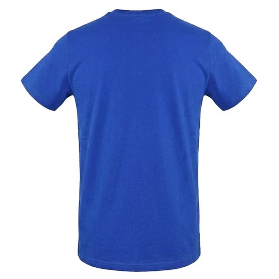 Aquascutum Heren T-shirt katoen met logo (Sky) - Image 2
