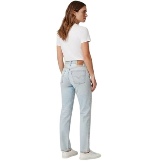 Levis 511 katoenen slim-fit jeans voor dames (Blauwe Lichte Hemel) - Image 3