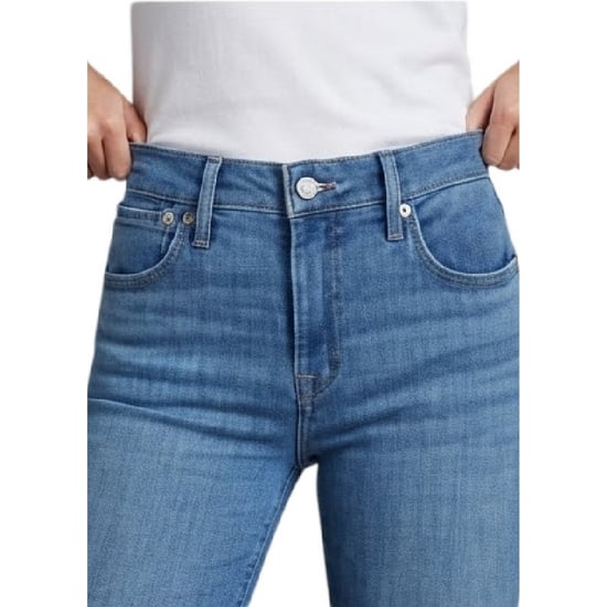 Levis Dams 712 Slim-fit-jeans med sömkant (Tribeca Sun) - Image 3