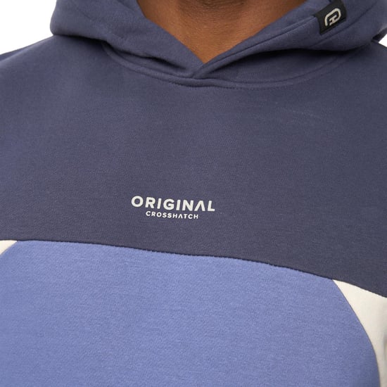 Men's Crosshatch Castlebay Hoodie in BLUE - Image 5