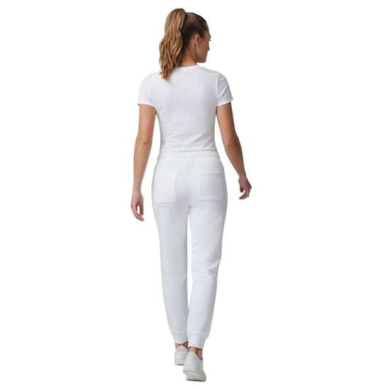 Emporio Armani EA7 Dames/Dames Relaxed Fit Joggers (Wit) - Image 2