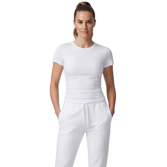Emporio Armani EA7 Dames/Dames Relaxed Fit Joggers (Wit) - Image 3