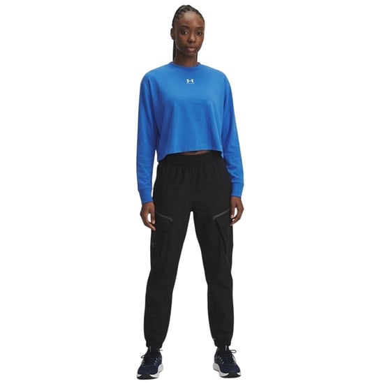 Under Armour Dames-fleece-sweatshirt met kwartritssluiting uit de Unstoppable-collectie (Jasper) - Image 1