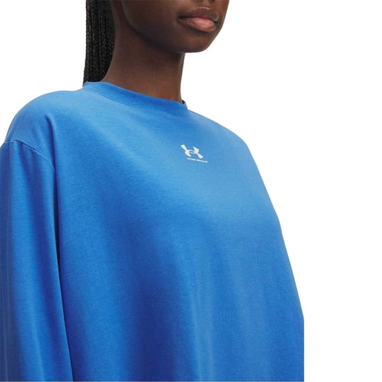 Under Armour Dames-fleece-sweatshirt met kwartritssluiting uit de Unstoppable-collectie (Jasper) - Image 4