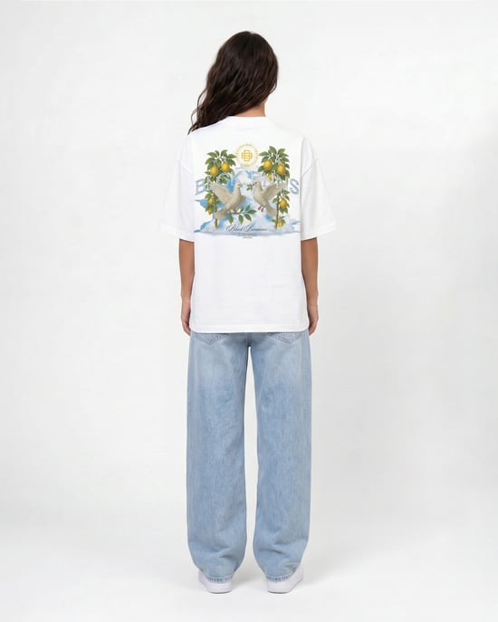 Black Bananas Doves T-shirt, - Image 4