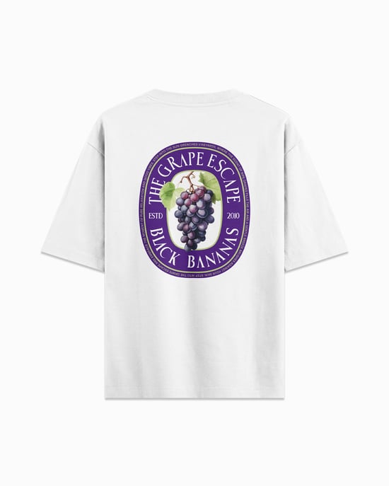 Black Bananas Wine Label T-shirt, - Image 1