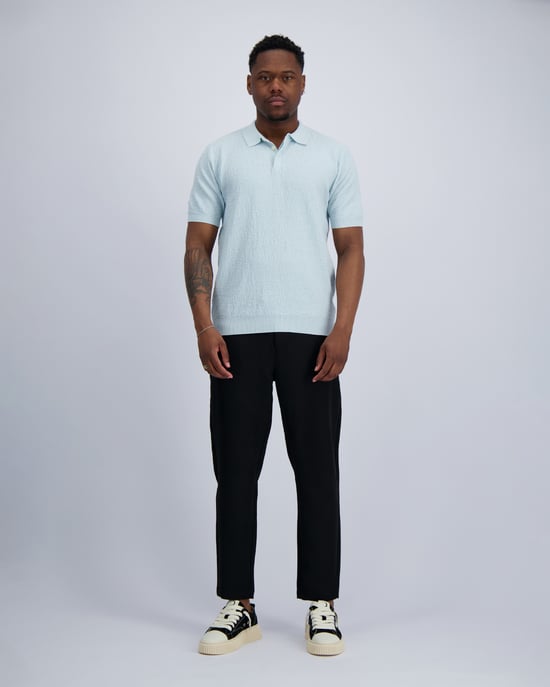 Black Bananas Soft V2 Knit Polo, - Image 5