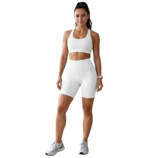 Honeyz Dames/Dames Slim Fietsshort (Wit) - Image 3