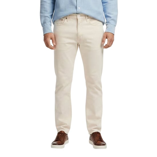 Levis Mens 502 Sky Denim 5 Pockets Tapered Jeans (Blank Pages) - Image 4