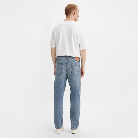 Levis Jeans för män i denim med 5 fickor och avsmalnande ben (Jag kommer aldrig att ge upp dig) - Image 3