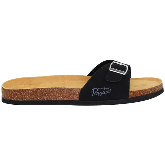 Penguin Pru Womens Black Sliders - Image 2