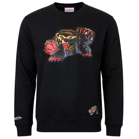Mitchell & Ness NBA Vancouver Grizzlies Woodland Mens Black Sweater - Image 1