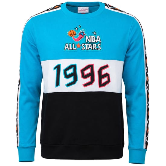 Mitchell & Ness NBA All Star Game Leading Scorer Mens Teal Sweater - Image 1