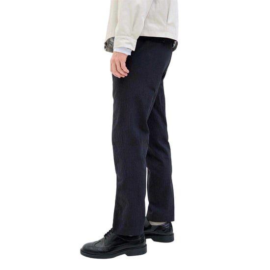 Jack And Jones Heren-cargobroek met rechte pijpen van seersucker (Nachtelijke hemel) - Image 5
