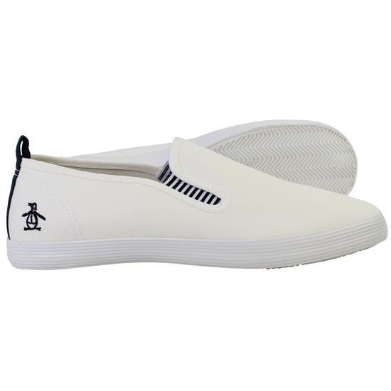 Penguin Chuck Mens White Shoes - Image 4