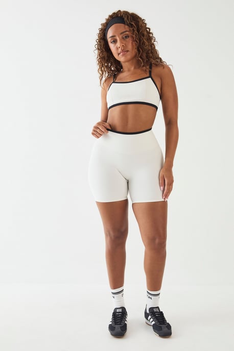 DSGN Studio Sculpt Contrast Waistband Mini Short - Image 3