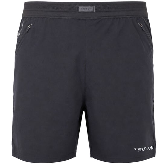 BoxRaw Sparring Club Mens Black Shorts - Image 1