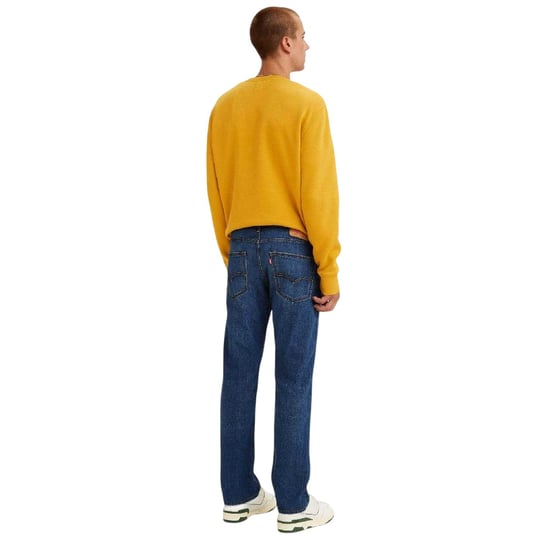 Levis Mens 502 Sky Denim 5 Pockets Tapered Jeans (Cross The Sky) - Image 3