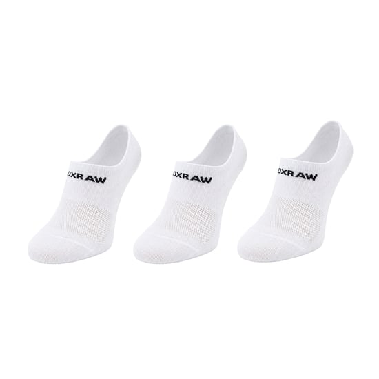 BoxRaw 3-Pack White Low Socks - Image 1