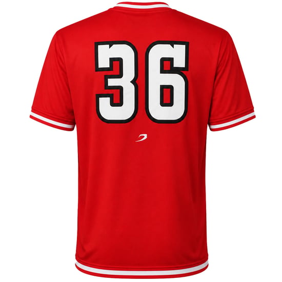 BoxRaw 36 by Teddy Atlas Mens Red T-Shirt - Image 2