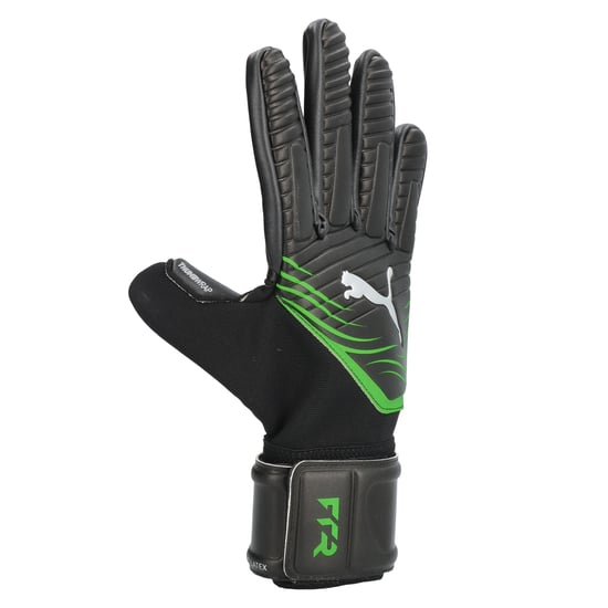 Puma Unisex-keepershandschoenen voor volwassenen met 'Future'-motief (Zwart, Groen) - Image 1