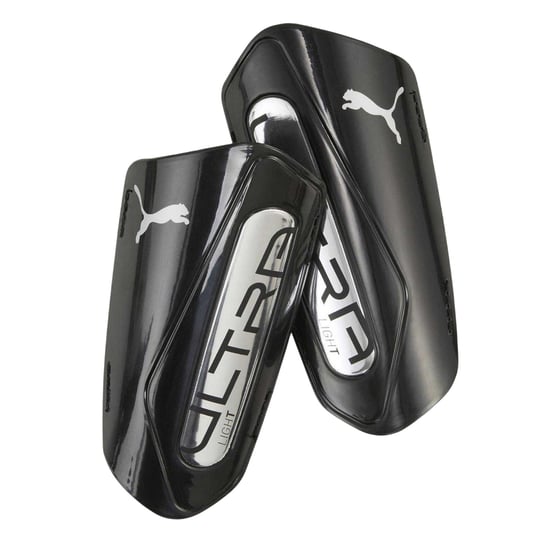 Puma Ultra lichte scheenbeschermers voor volwassenen (Zwart/Zilver) - Image 1