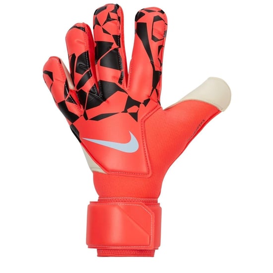 Nike Unisex-keepershandschoenen voor volwassenen met geometrisch patroon van Vapor (Rood, Zwart) - Image 1