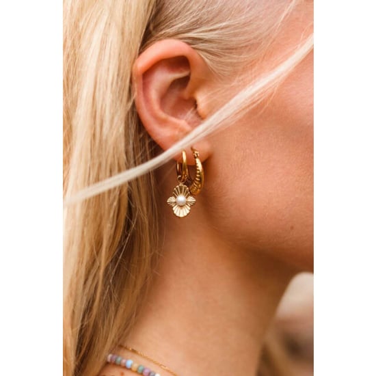 Label Kiki Hidden pearl hoop - Image 3