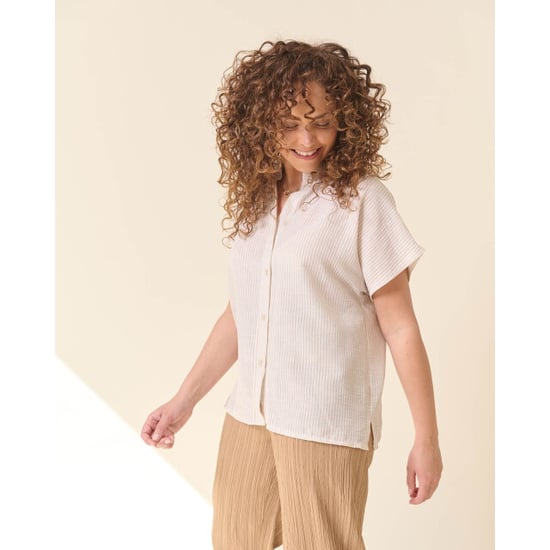 FOS Amsterdam Fos top katie classic streep beige - Image 1