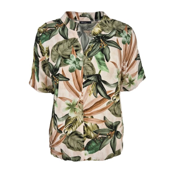 FOS Amsterdam Fos top doortje botanic blad army - Image 1