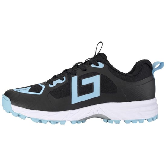 Brabo Tribute black/l. blue + slides hockeyschoenen veld jongens - - Image 2