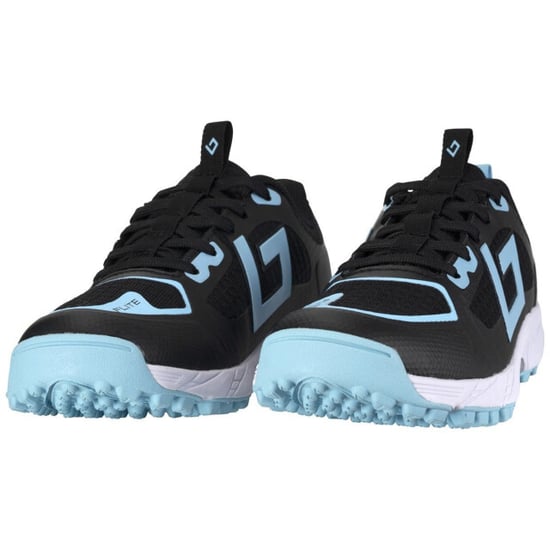 Brabo Tribute black/l. blue + slides hockeyschoenen veld jongens - - Image 3