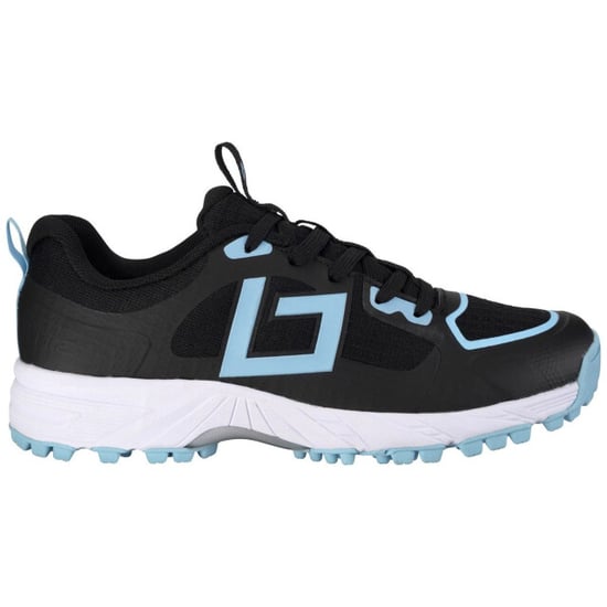 Brabo Tribute black/l. blue + slides hockeyschoenen veld jongens - - Image 5