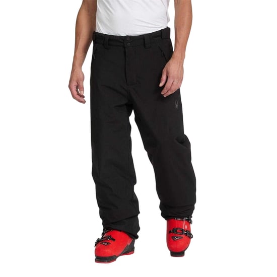 Spyder Mens Wide Leg Salopettes (Black) - Image 2