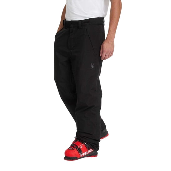 Spyder Mens Wide Leg Salopettes (Black) - Image 4