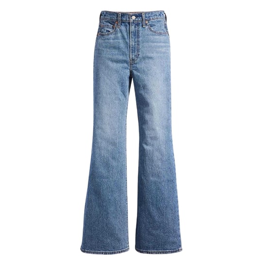Levis Jeans för kvinnor med hög midja och breda ben i ribbväv (Promenader i Sonoma) - Image 2