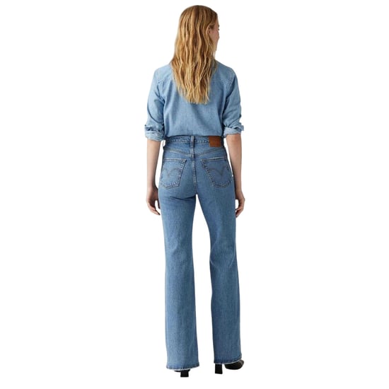 Levis Jeans för kvinnor med hög midja och breda ben i ribbväv (Promenader i Sonoma) - Image 3