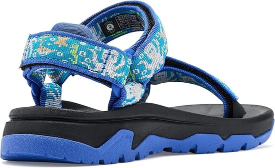 Teva Kids Hurricane XLT Jr Ocean Creatures Dazzling Blue - Image 3