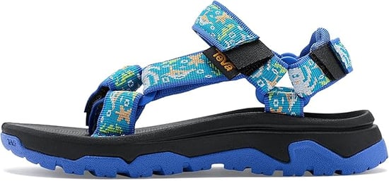 Teva Kids Hurricane XLT Jr Ocean Creatures Dazzling Blue - Image 4