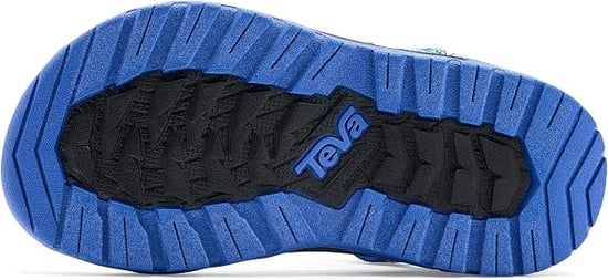 Teva Kids Hurricane XLT Jr Ocean Creatures Dazzling Blue - Image 5