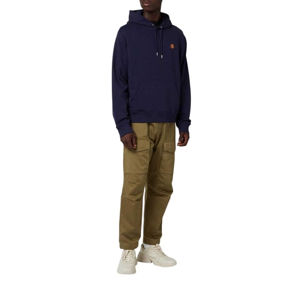 Kenzo Herenlogo Hoodie (Blauw) - Image 1