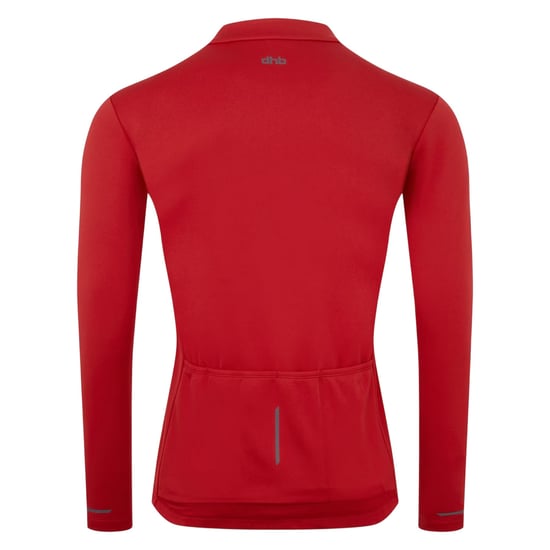 dhb Thermisch fietsshirt met lange mouwen voor heren (Nar Rood) - Image 2