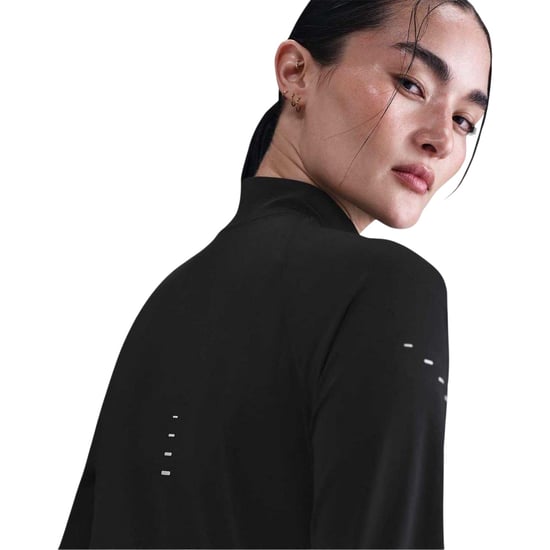 Nike Womens/Ladies Swift Slim Long-Sleeved Track Top (Black) - Image 3