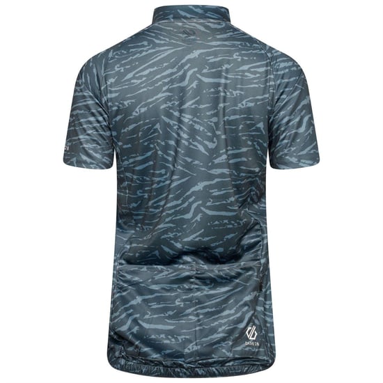 Dare 2B Fietsshirt voor dames met Persist-print over het gehele oppervlak (Orion/Grijs/Oranje Tijger) - Image 2