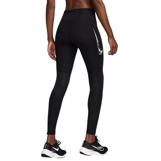 Nike Fast Dri-FIT-legging voor dames (Zwart, Wit) - Image 3